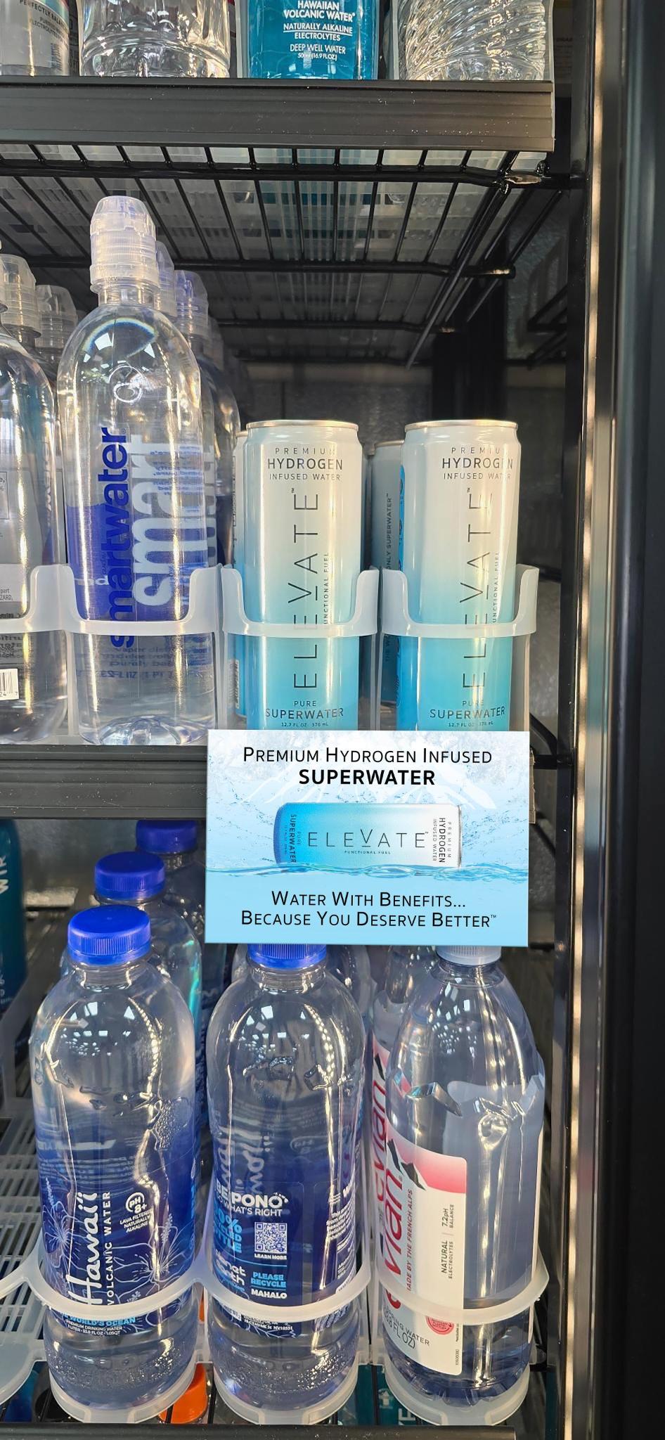 Cooler Decal (On Glass, Under Product) 6"x4" $0.27 - ELEVATE BEVERAGES