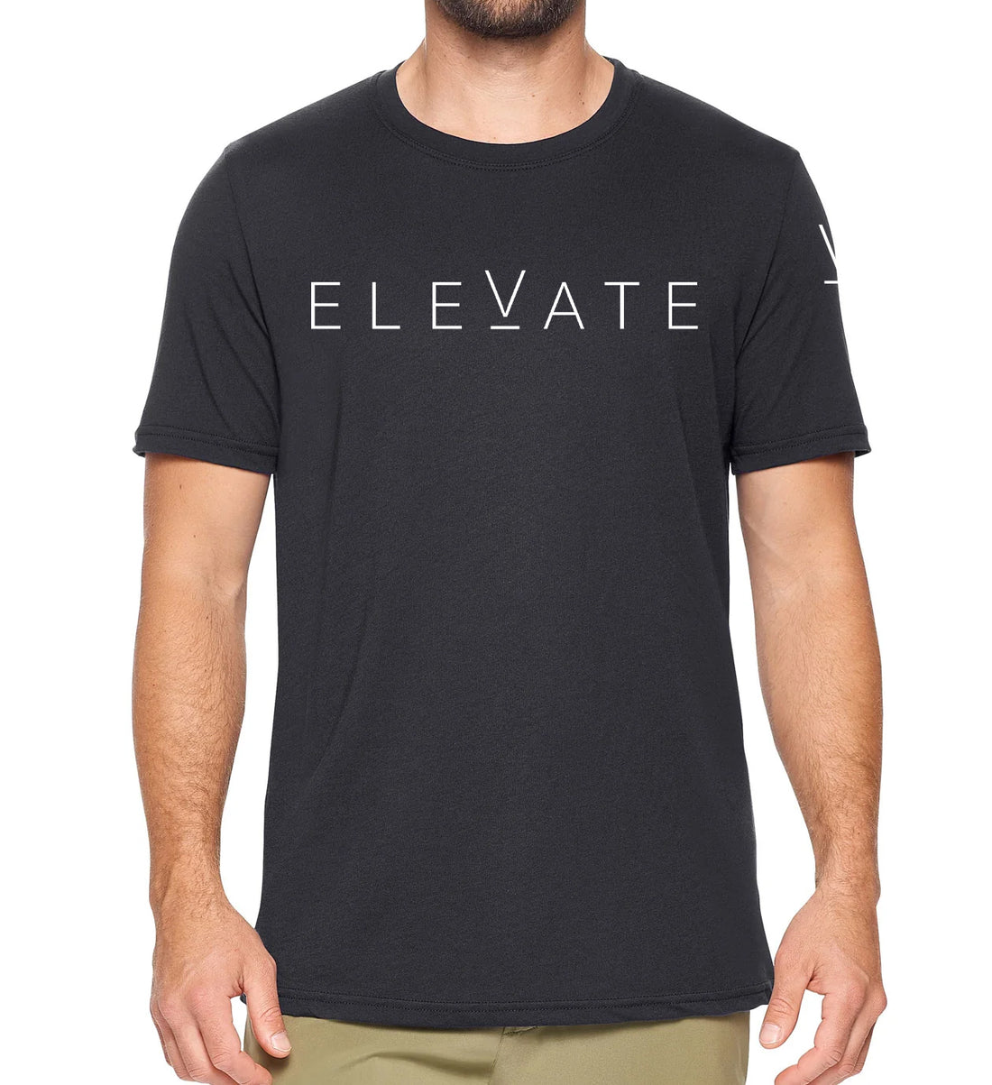 Lightweight T-Shirt Short Sleeve (Silkscreen) 2 Locations $16 - ELEVATE BEVERAGES