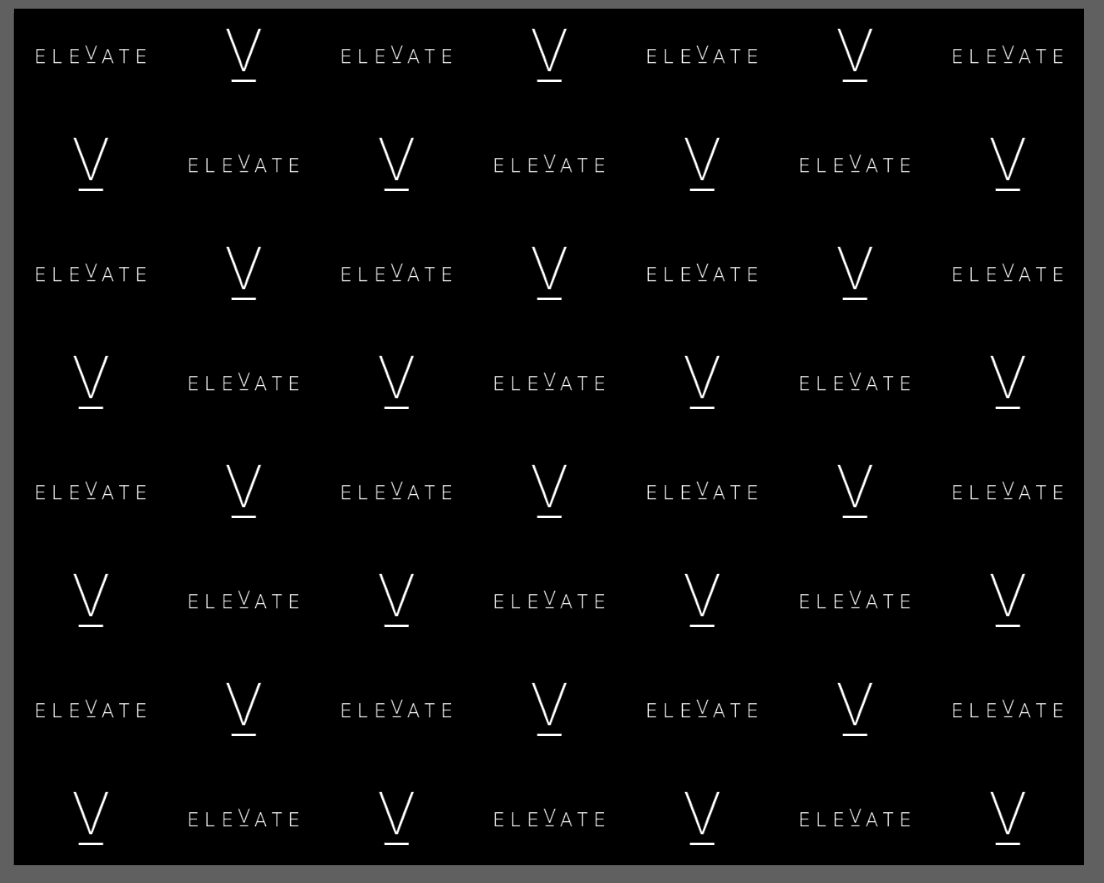 ELEVATE Step and Repeat Backdrop Banner - ELEVATE BEVERAGES