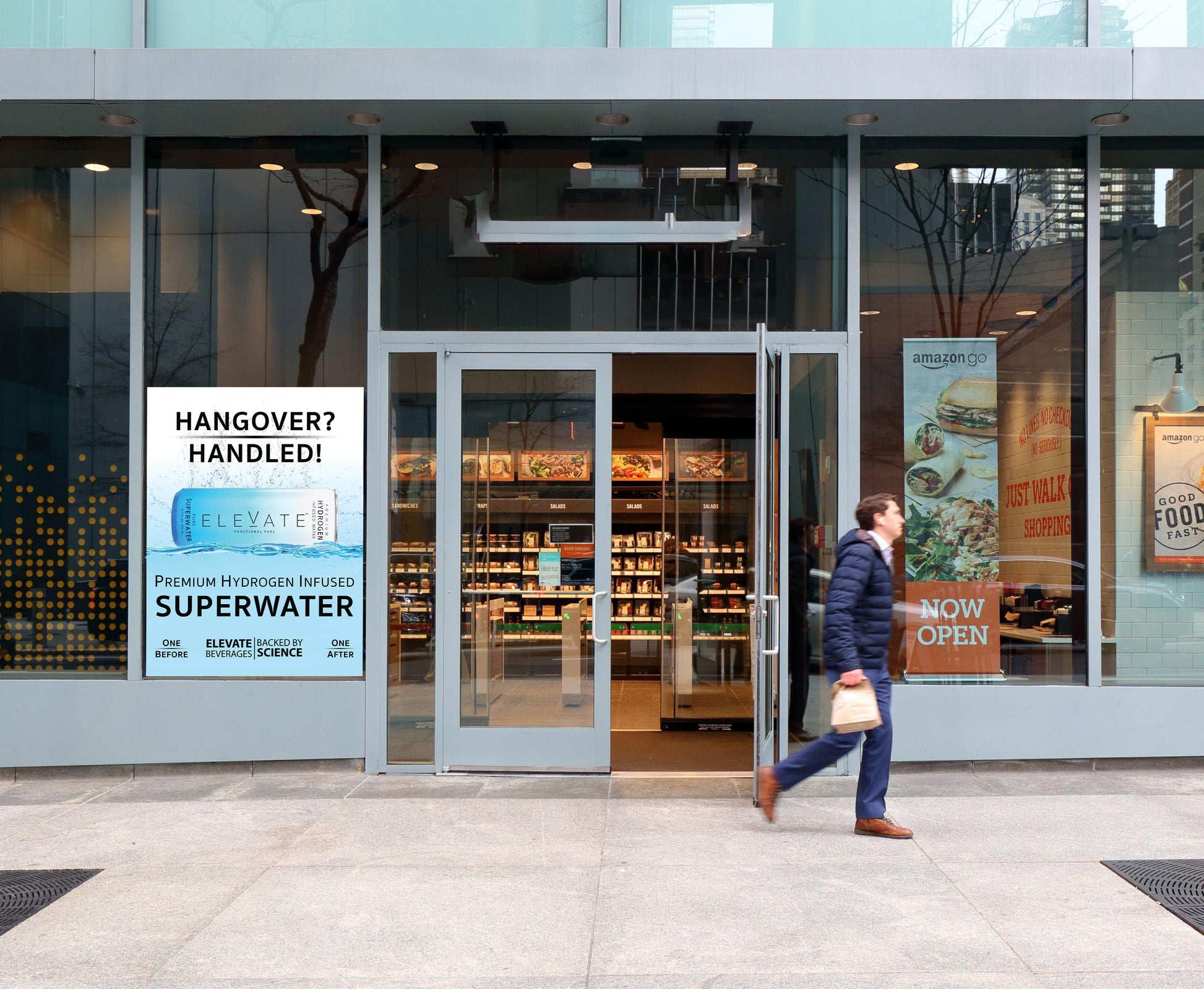 Window Decal, 3 Sizes $17-$34 (Custom Options)* - ELEVATE BEVERAGES