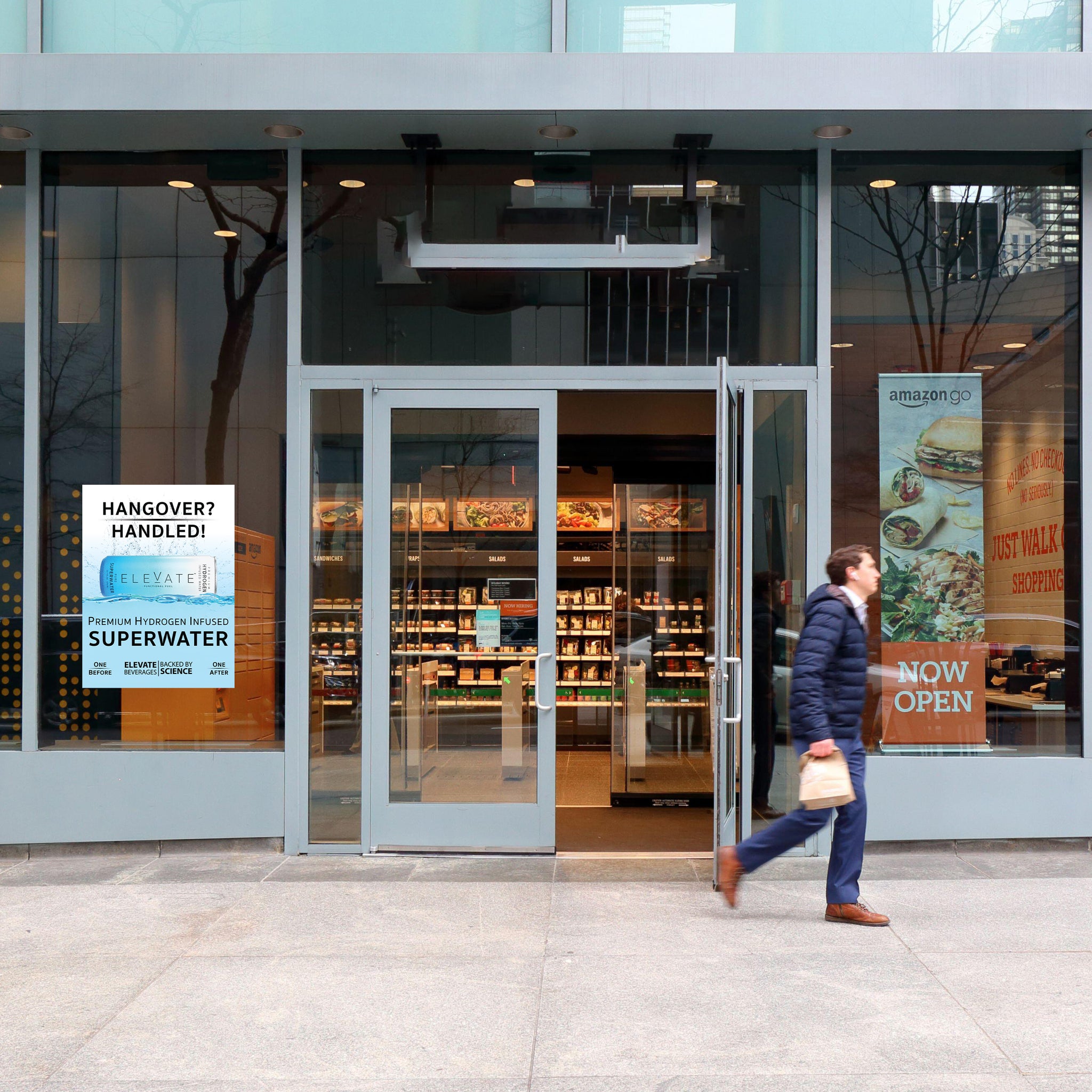 Window Decal, 3 Sizes $17-$34 (Custom Options)* - ELEVATE BEVERAGES