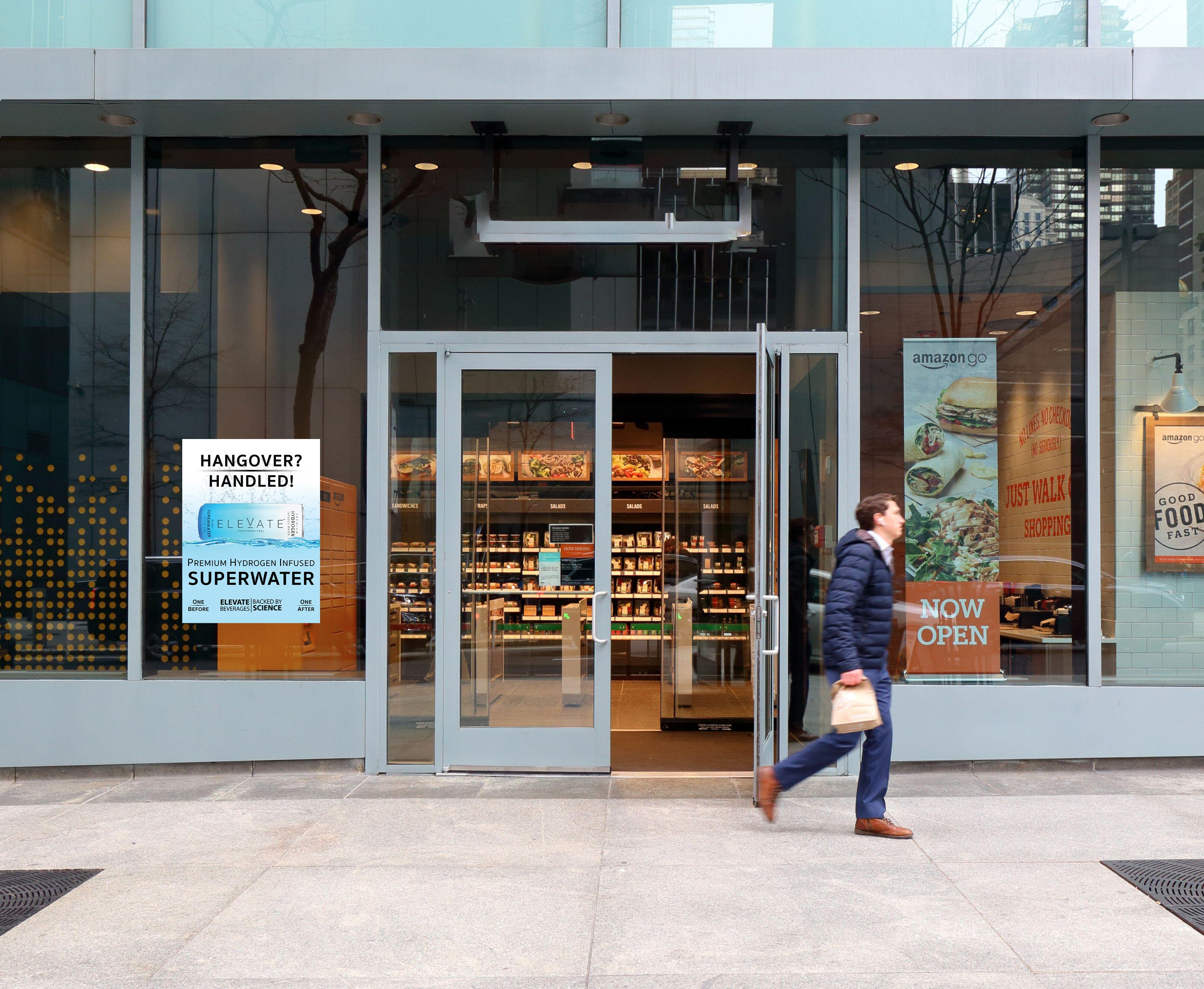 Window Decal, 3 Sizes $17-$34 (Custom Options)* - ELEVATE BEVERAGES