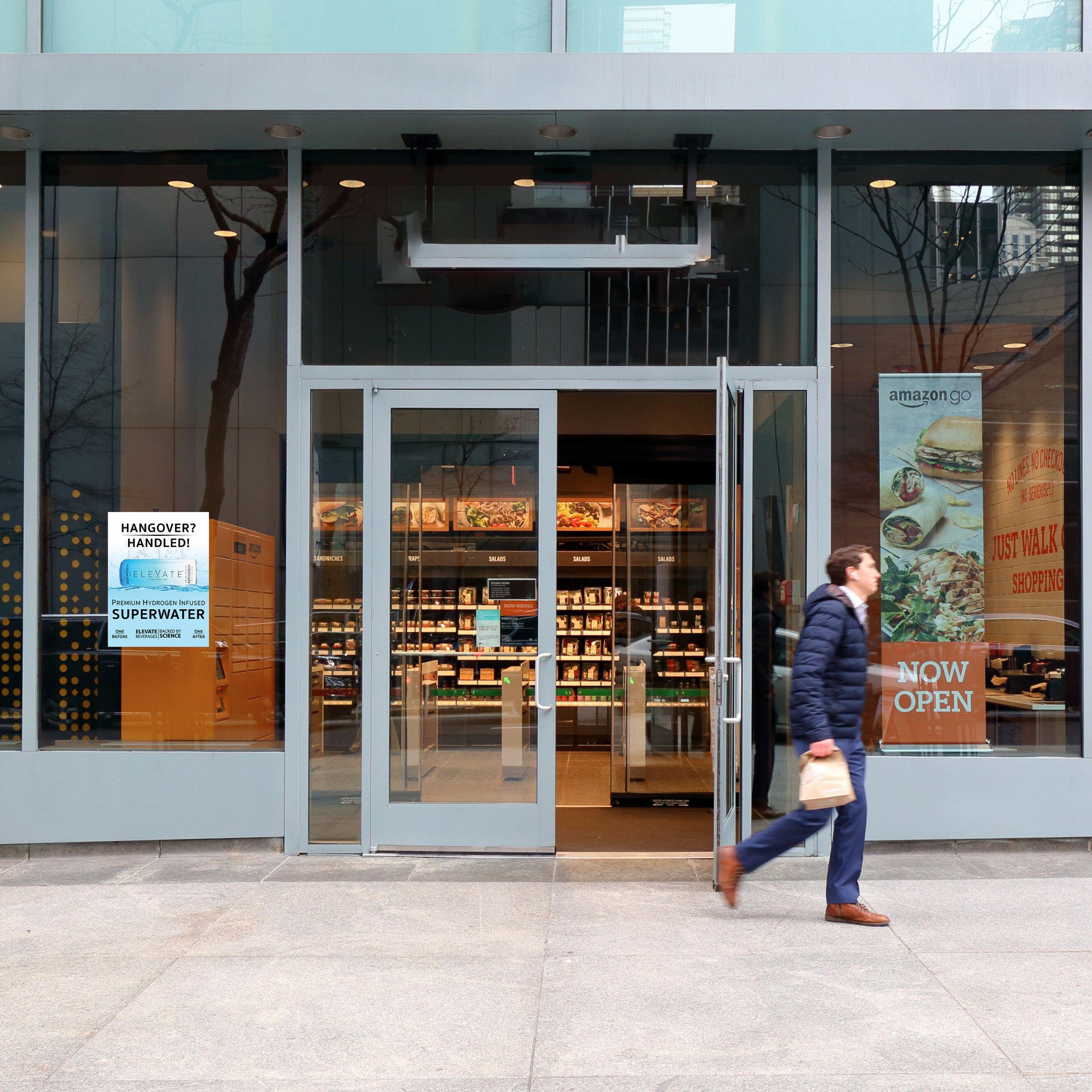 Window Decal, 3 Sizes $17-$34 (Custom Options)* - ELEVATE BEVERAGES