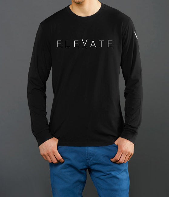 Lightweight Long Sleeve (Silkscreen) 2 Locations $16 - ELEVATE BEVERAGES