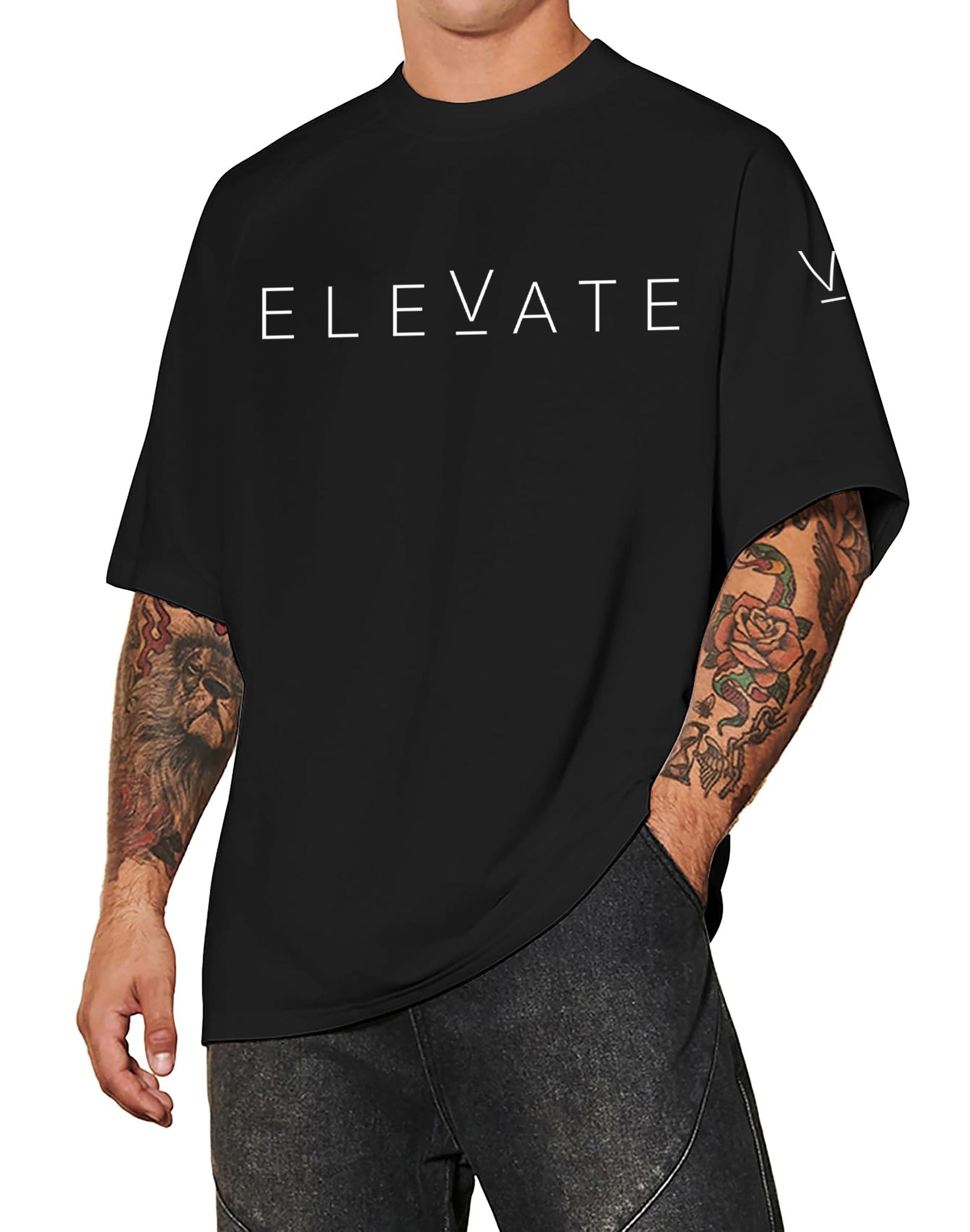 Premium Heavyweight Mid Sleeve (Embroidered) 2 Locations $42 - ELEVATE BEVERAGES