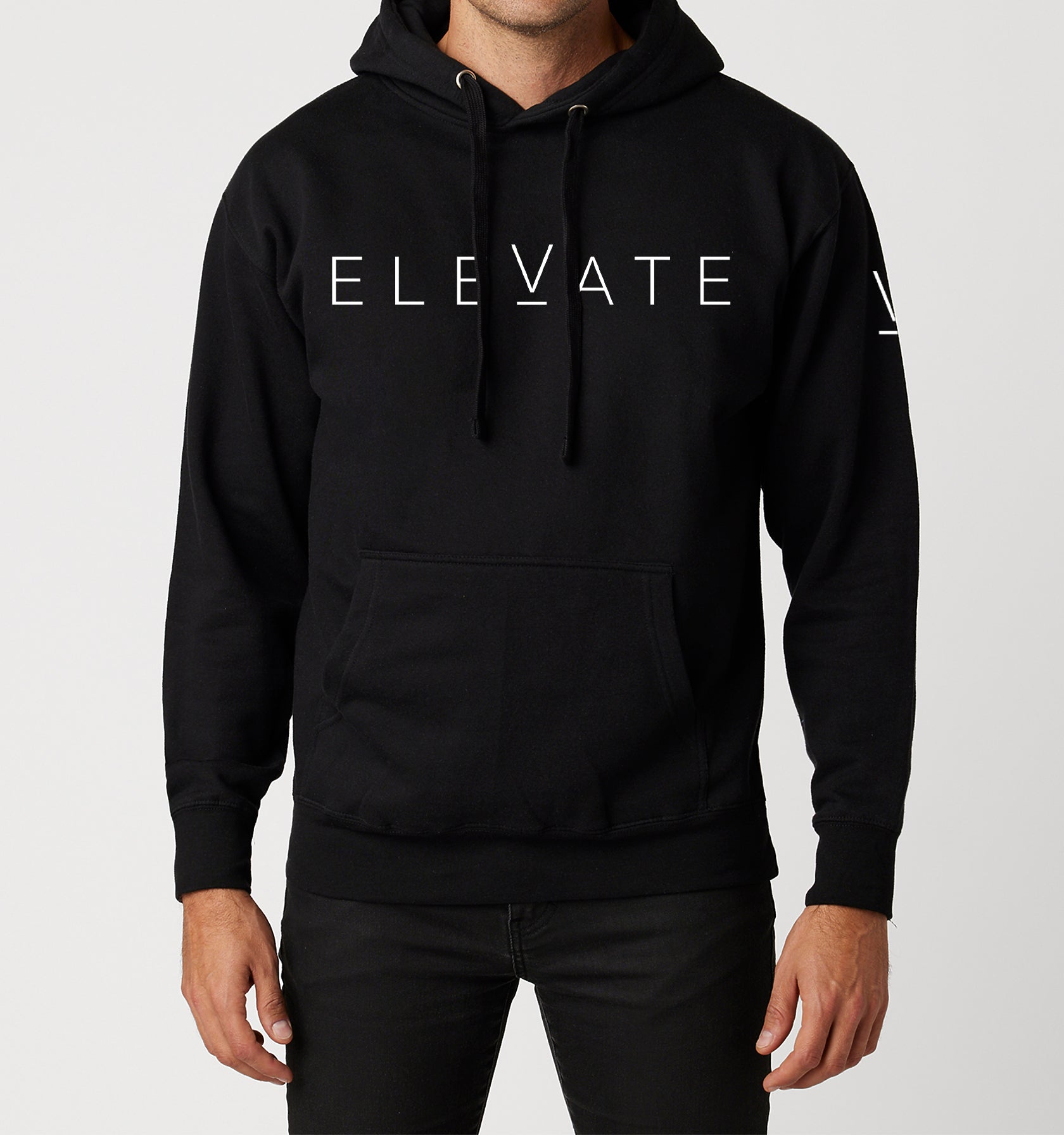 Premium Heavyweight Hoodie (Embroidered) 2 Locations $52 - ELEVATE BEVERAGES