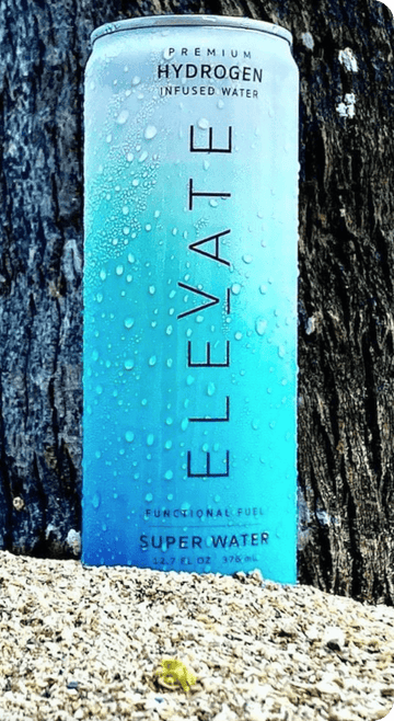 ELEVATE Hydrogen Water Blue Can