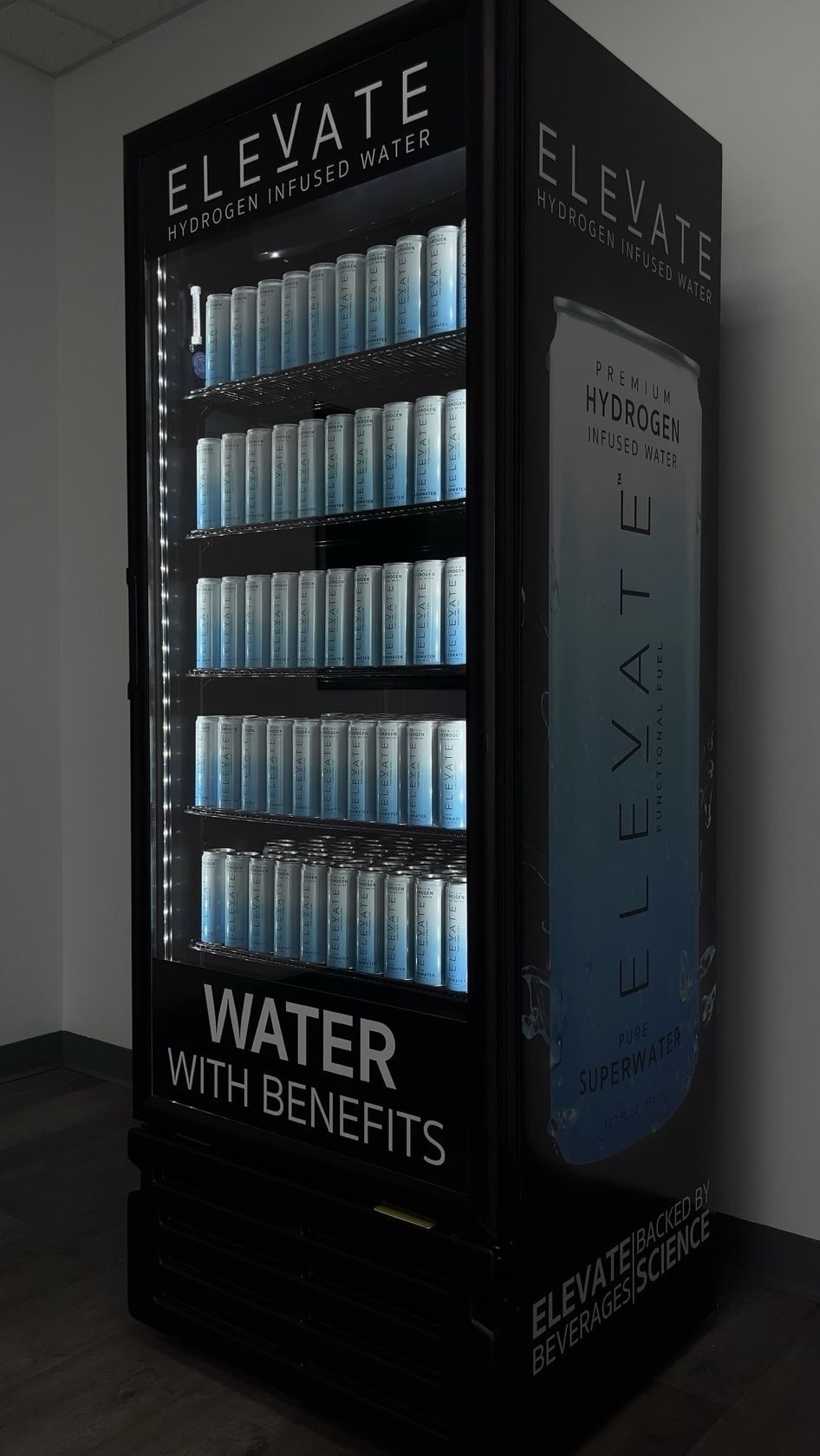 ELEVATE Branded Refrigerator $1950 - ELEVATE BEVERAGES
