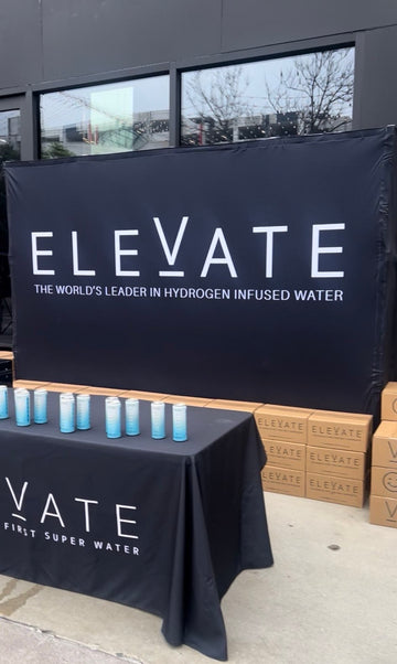 ELEVATE 10'x10' Backdrop $500 - ELEVATE BEVERAGES